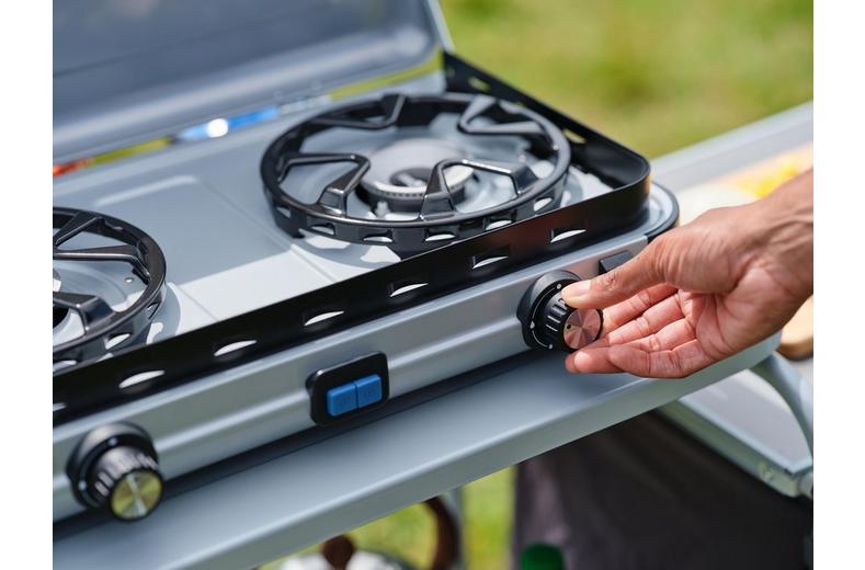 Campingaz® Camping Kitchen™ 2 Maxi, Double Burner, Portable Camping Gas Stove Campingaz® Camping Kitchen™ 2 Maxi, Double Burner, Portable Camping Gas Stove