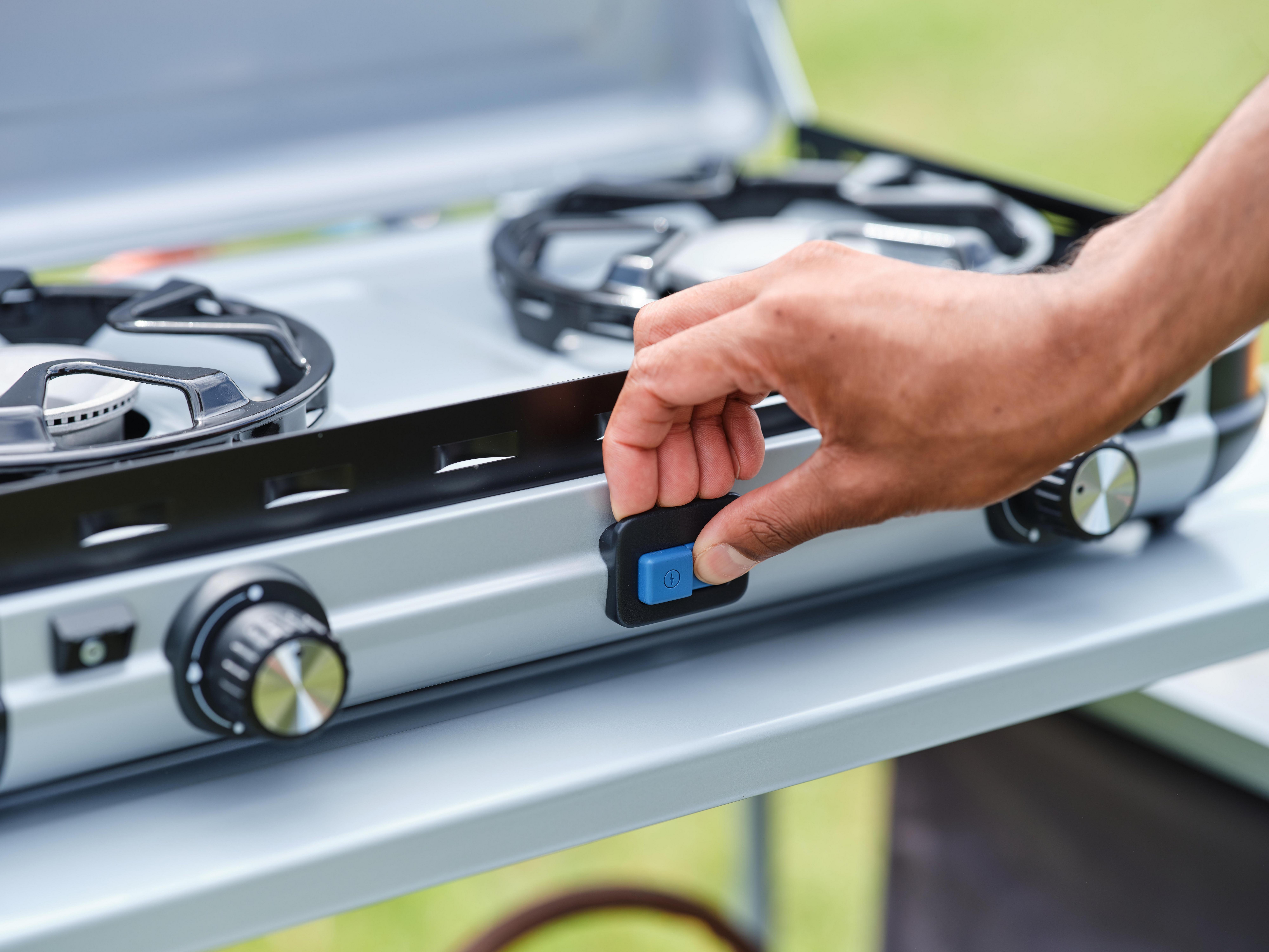 Campingaz® Camping Kitchen™ 2 Maxi, Double Burner, Portable Camping Gas Stove