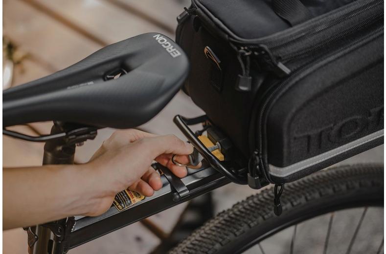 Topeak MTX 2.0 Trunkbag Plate with Lock Topeak MTX 2.0 Trunkbag Plate with Lock