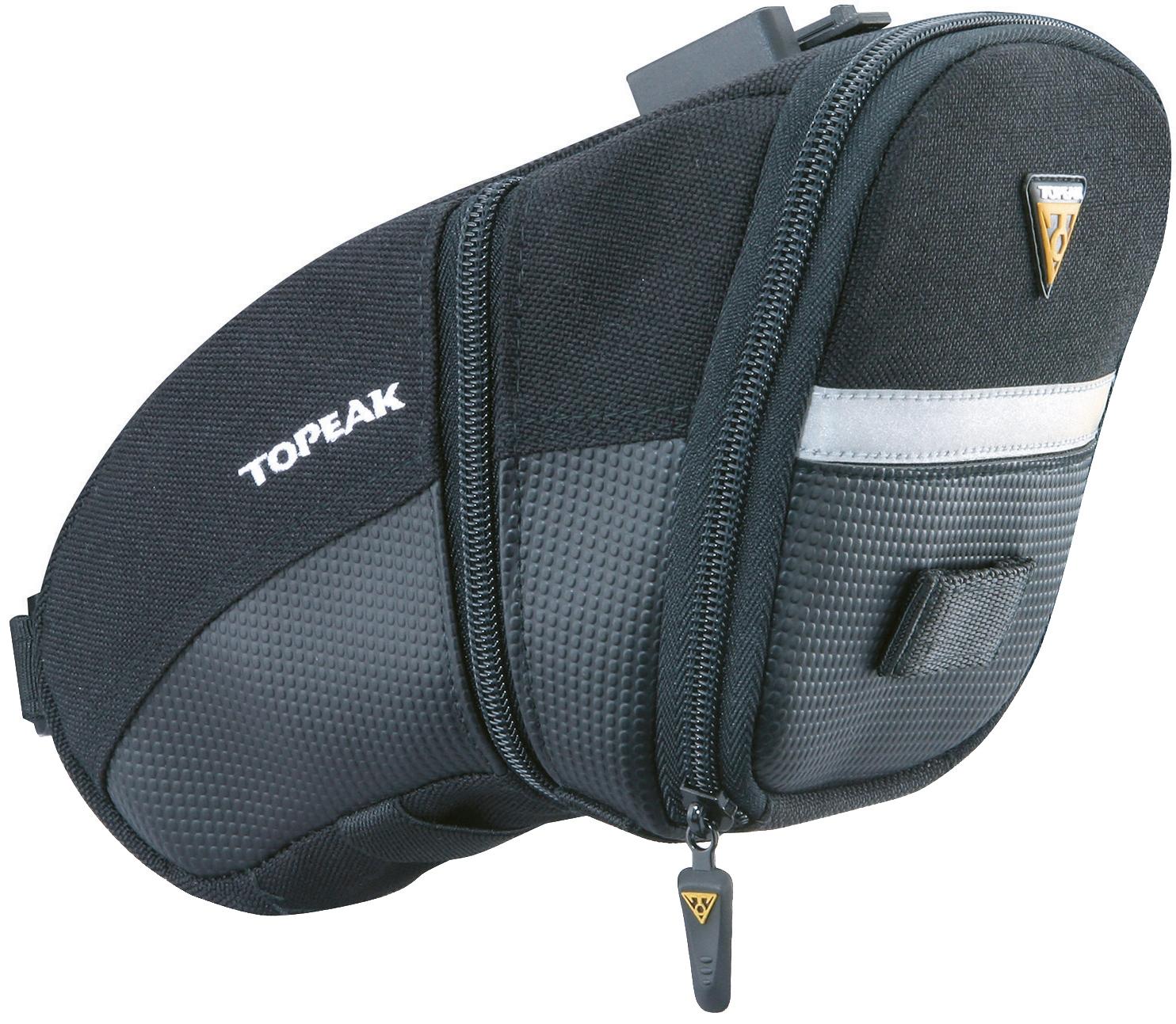 Topeak Aero Wedge Quickclip Saddle Bag, Large