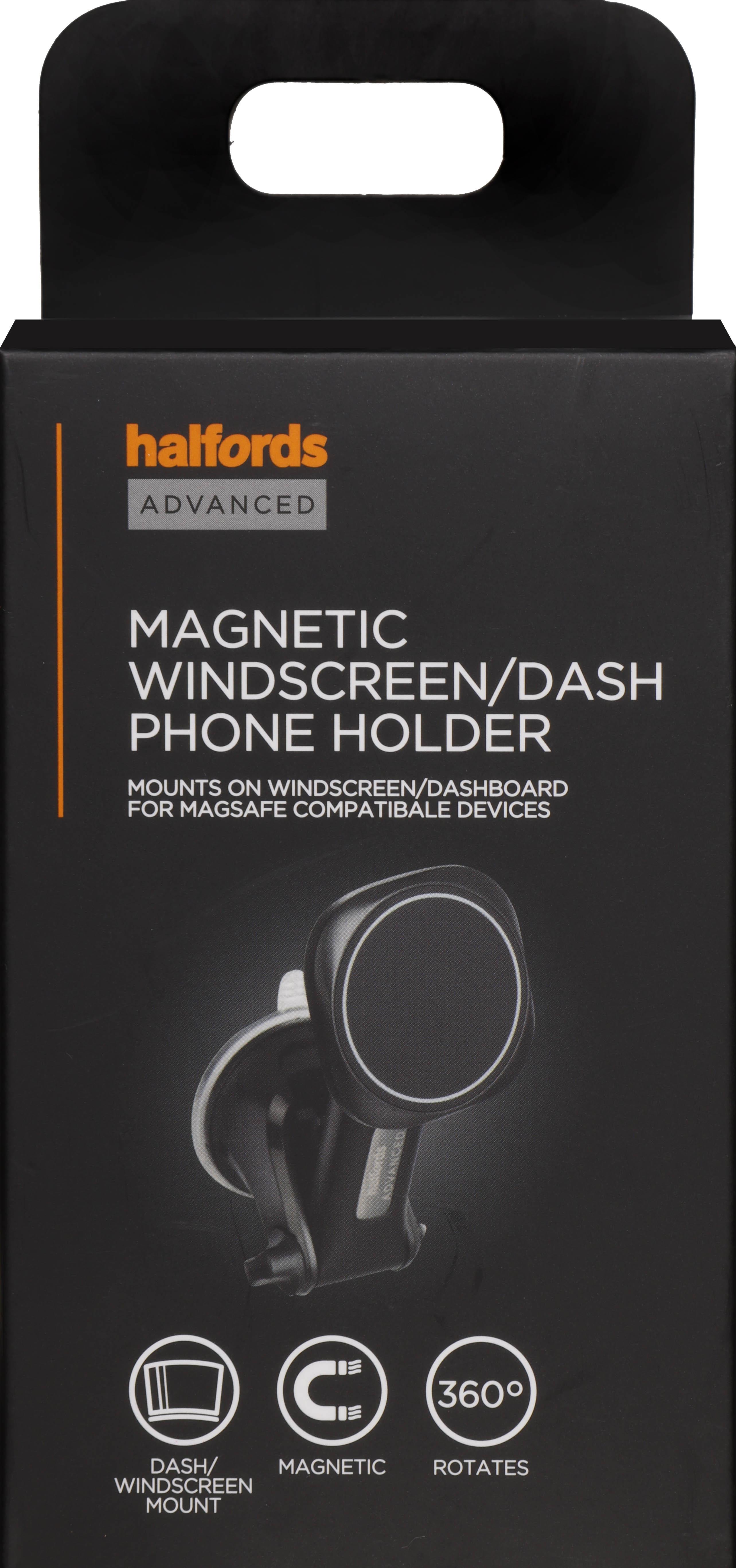 Halfords Advanced Magnetic Windscreen and Dash Phone Holder