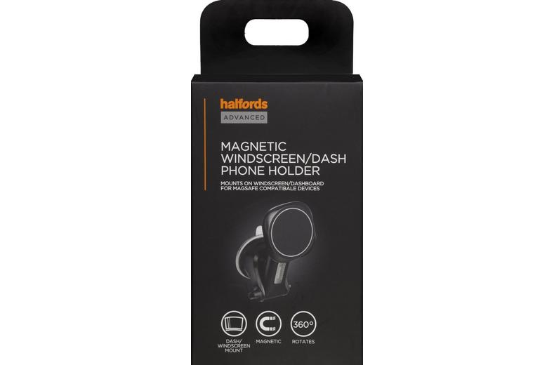 Halfords Advanced Magnetic Windscreen and Dash Phone Holder Halfords Advanced Magnetic Windscreen and Dash Phone Holder