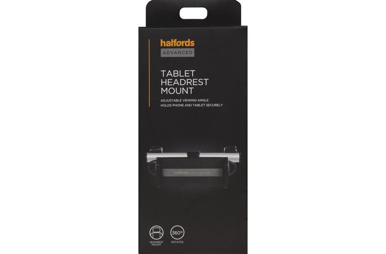 Halfords Advanced Headrest Tablet Holder Halfords Advanced Headrest Tablet Holder