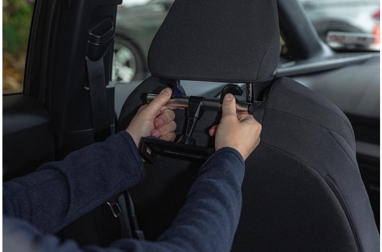 Halfords Advanced Headrest Tablet Holder Halfords Advanced Headrest Tablet Holder