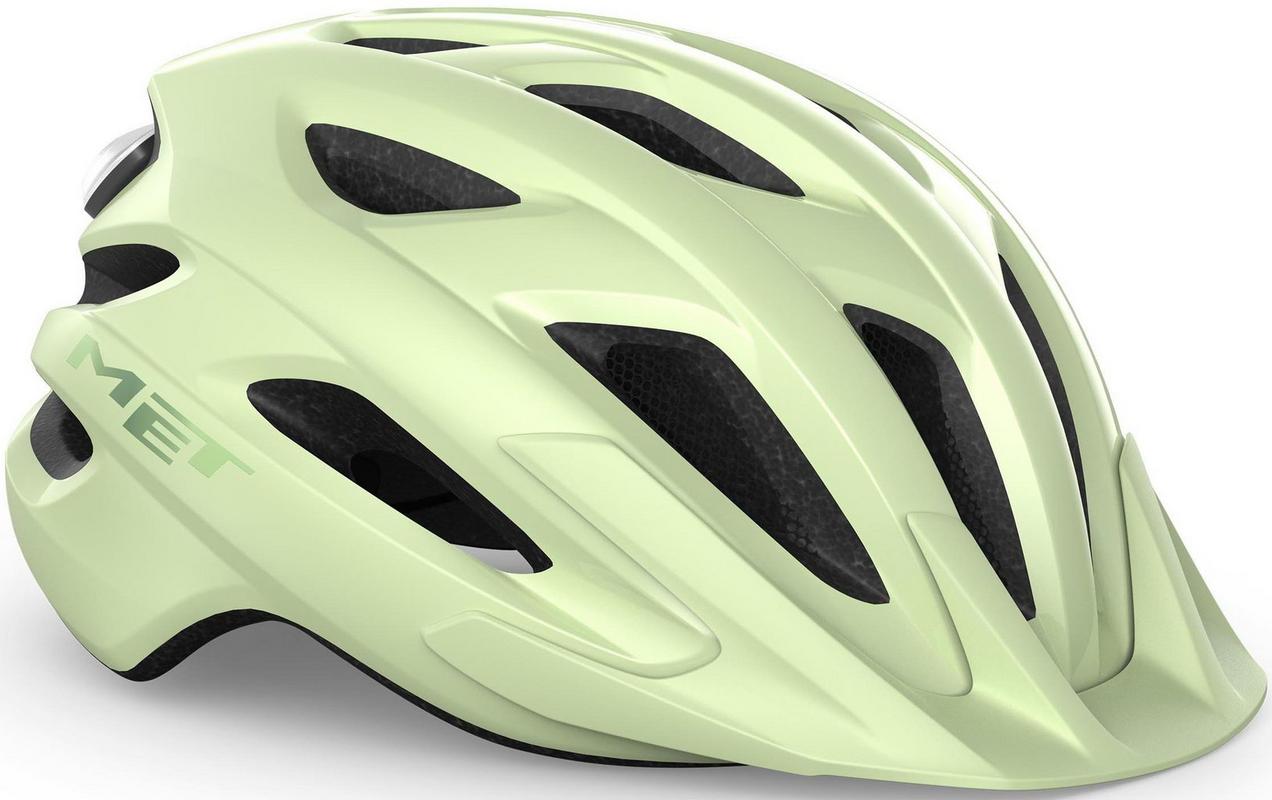 Halfords MET Crossover MIPS Helmet, Glossy Mint, 52-59cm | Extra 8% off for BC Members