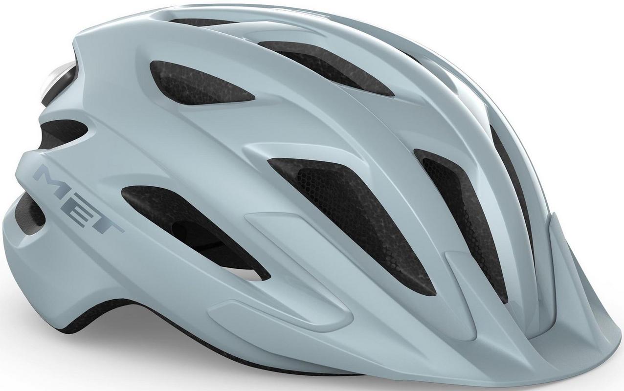 Halfords MET Met Crossover Mips Helmet, Glossy Blue, 52-59Cm | Extra 8% off for BC Members