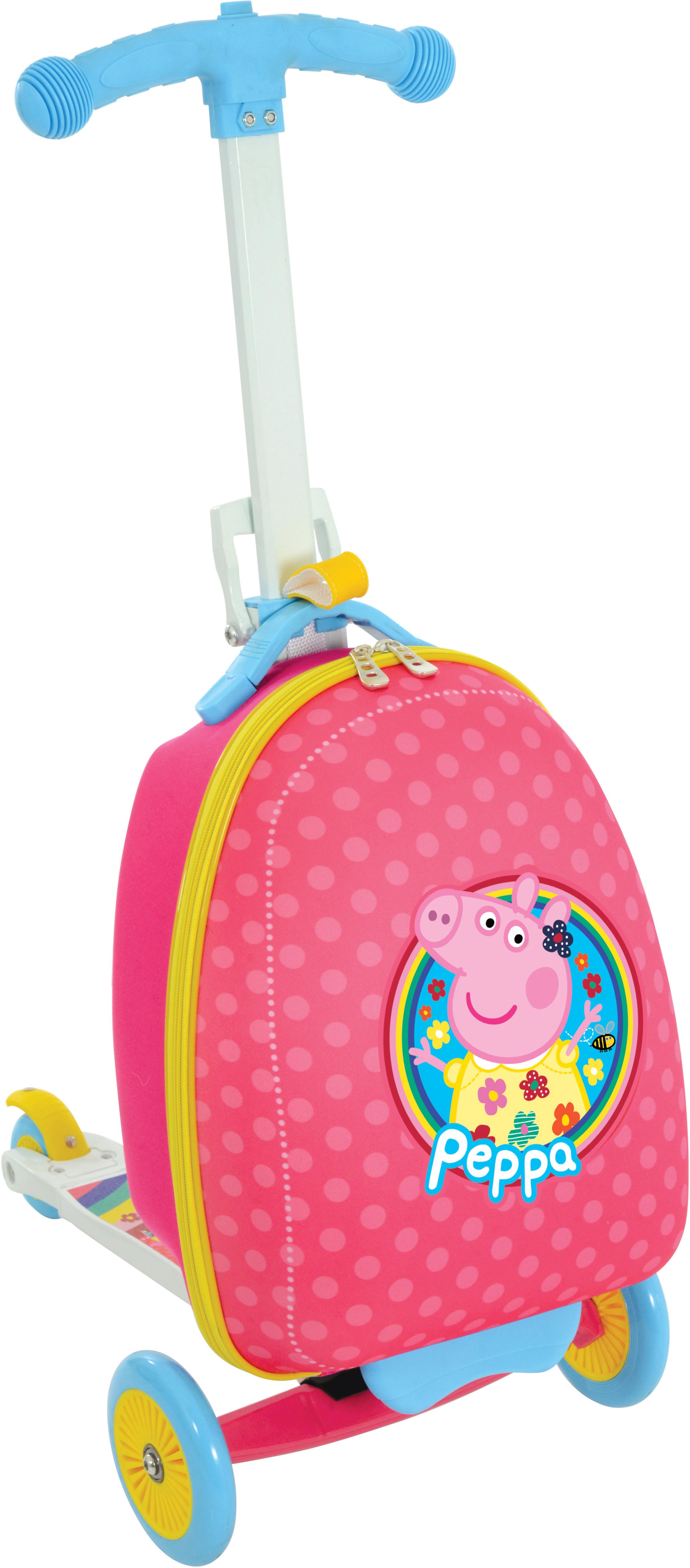 Peppa Pig 3-In-1 Scootin' Suitcase