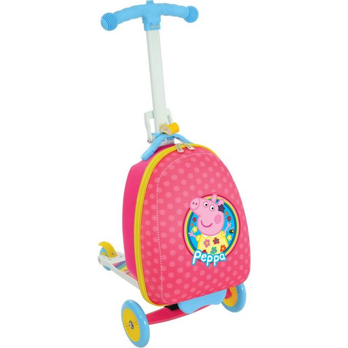 Peppa Pig 3-in-1 Scootin' Suitcase 
