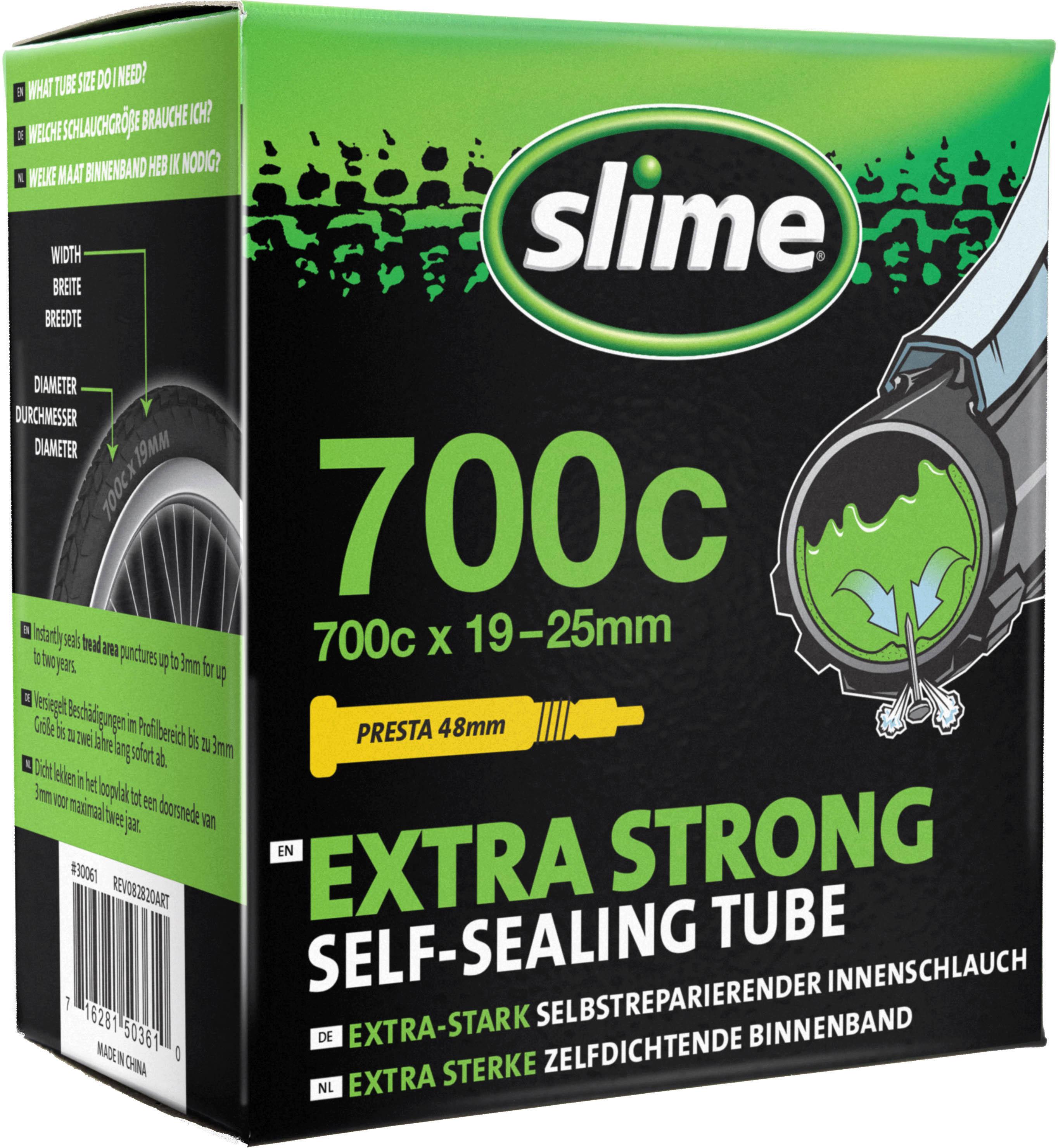 Slime Self-Sealing Inner Tubes 700 X 19 - 25 Presta