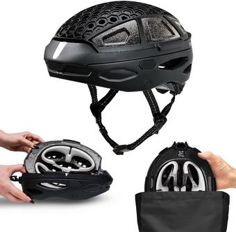 Newlane Folding Commuter Helmet, 56-61cm, White