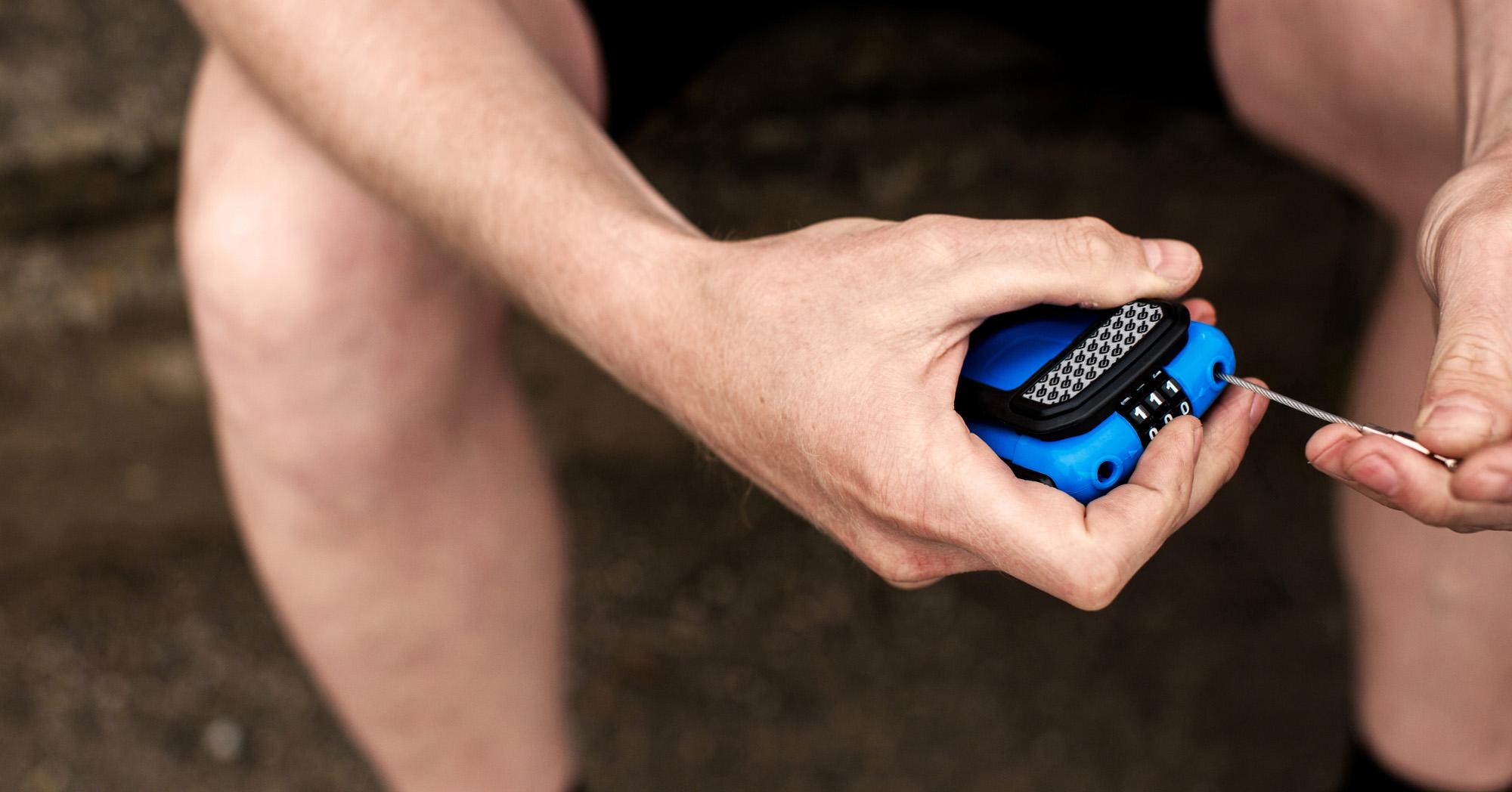 HipLok FX Wearable Retractable Combination Lock