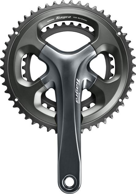 Shimano Tiagra FC-4700 10 Speed Double Chainset, 52/36T 