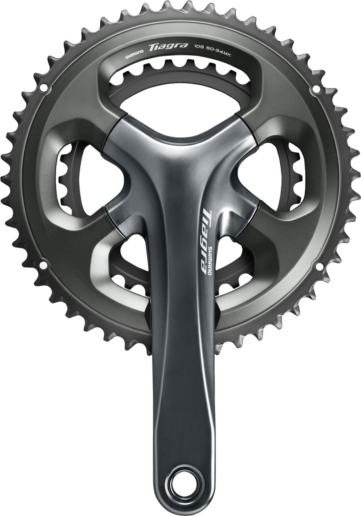 Halfords Shimano Tiagra FC-4700 10 Speed Double Chainset, 52/36T, 175mm | Extra 8% off for BC Members