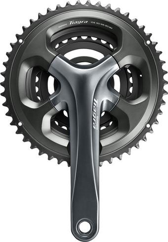 Shimano Tiagra FC-4703 10 Speed Triple Chainset, 50/39/30T, 172.5mm