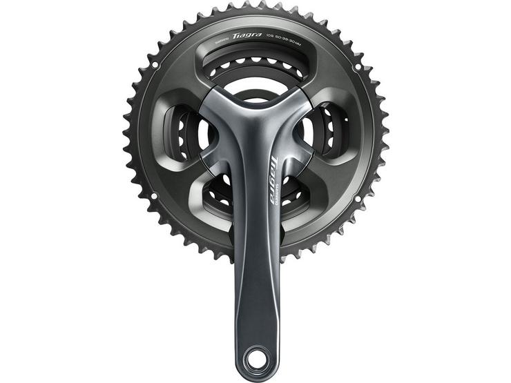 Shimano Tiagra FC-4703 10 Speed Triple Chainset, 50/39/30T, 172.5mm