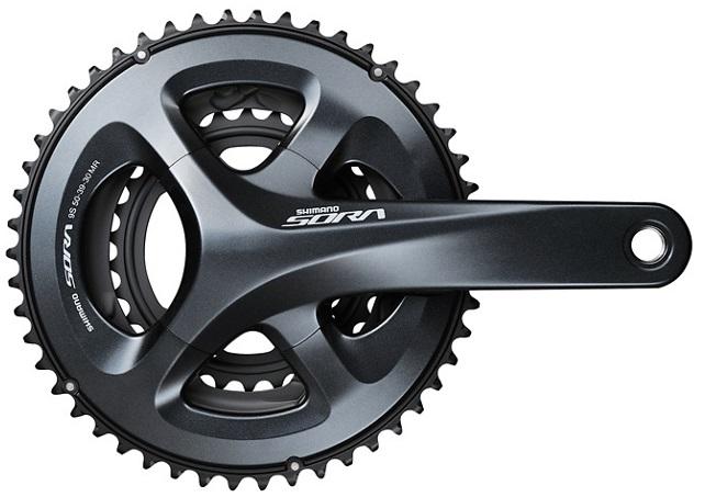 Shimano Sora FC-R3030 9 Speed Triple Chainset, 50/39/30T