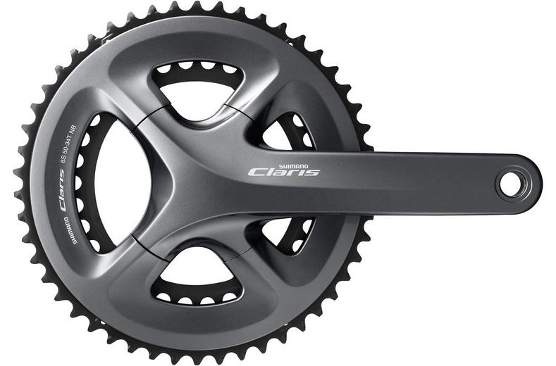 Shimano Claris FC-R2000 8 Speed Double Chainset, 50/34T Shimano Claris FC-R2000 8 Speed Double Chainset, 50/34T