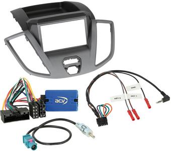 ACV Ford Transit V363 14-19 - Double Din Head Unit Installation Kit