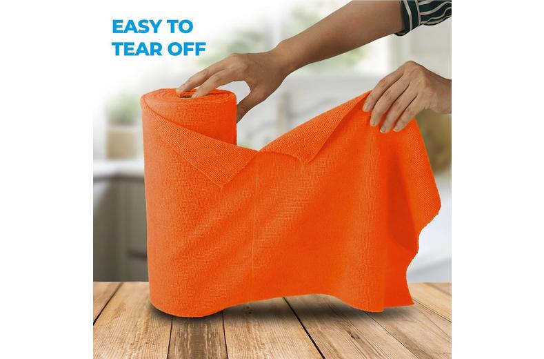 50PK 30*30cm Microfibre Roll 50PK 30*30cm Microfibre Roll