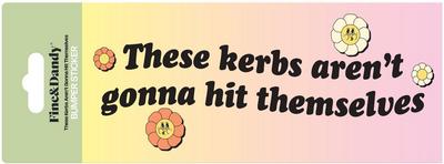 Bumper Sticker Kerbs