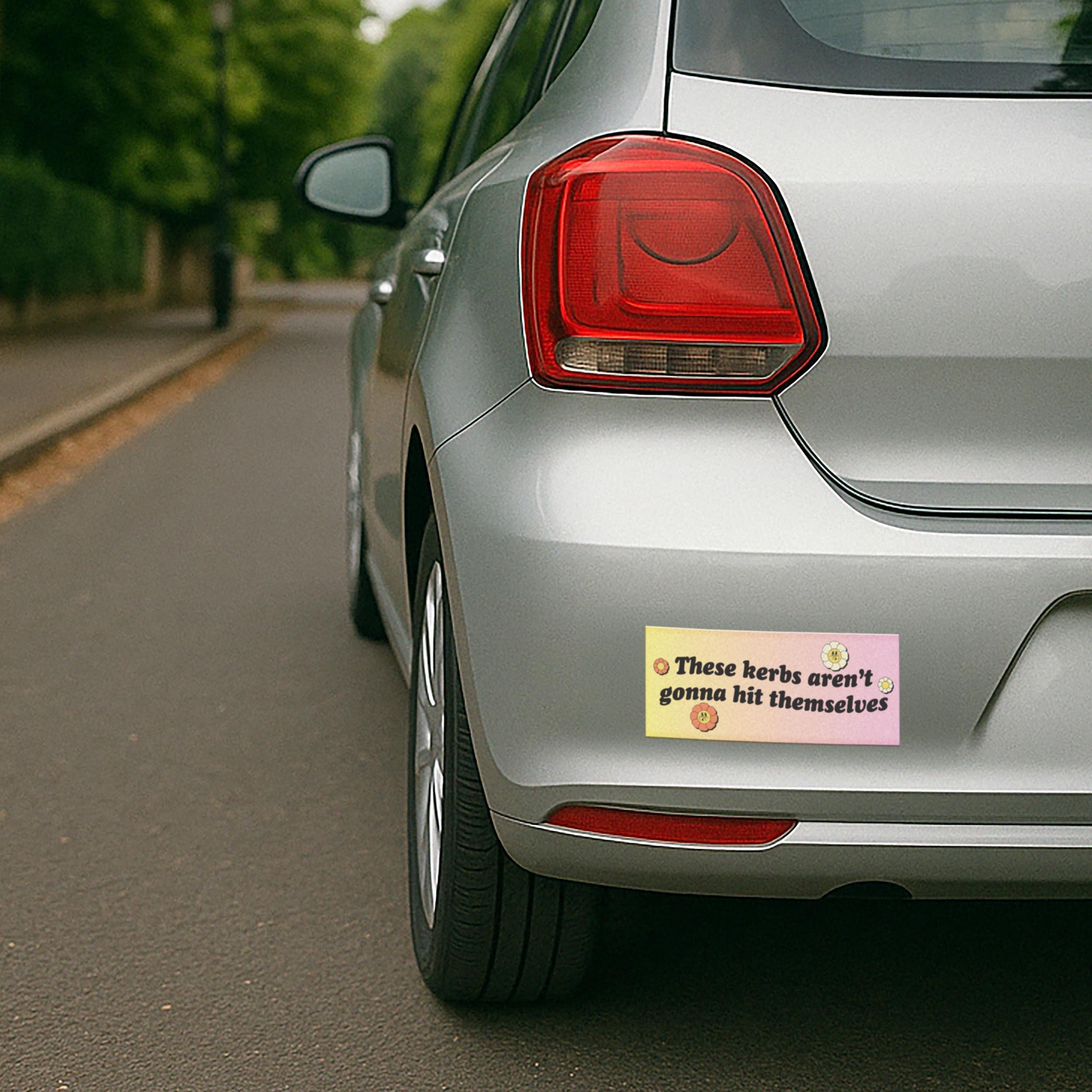 Bumper Sticker Kerbs