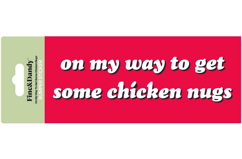 Bumper Sticker Nugg Bumper Sticker Nugg