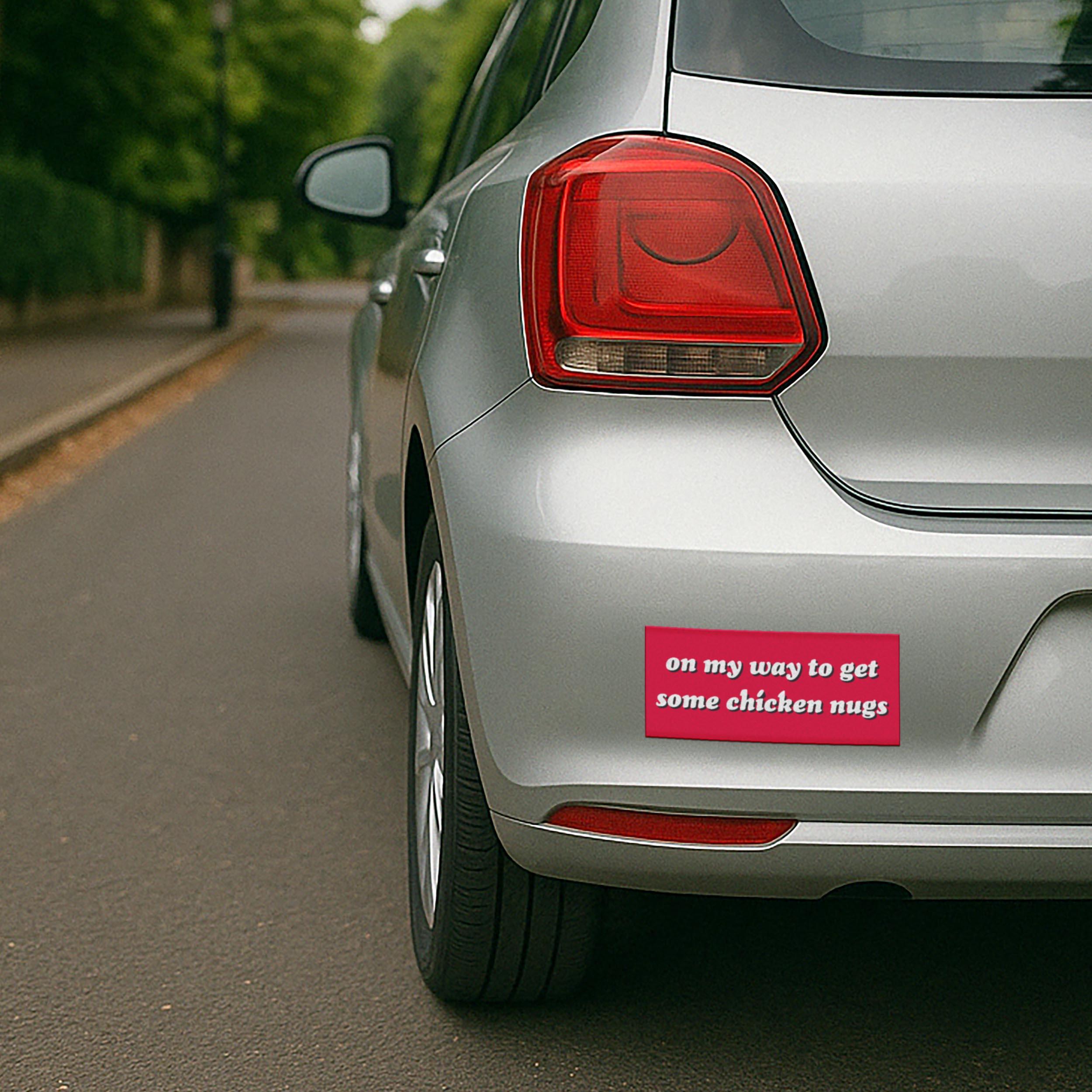 Bumper Sticker Nugg