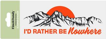 Bumper Sticker Nowhere