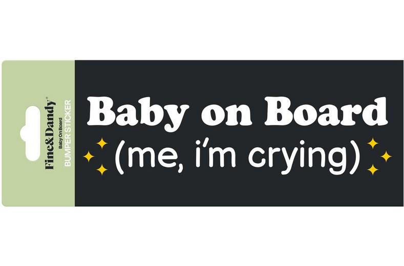 Bumper sticker Baby Bumper sticker Baby