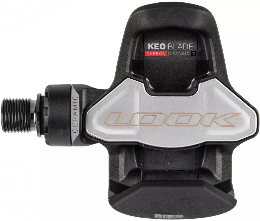 LOOK KEO Blade Carbon Ceramic Road Clipless Pedals Ti Axle