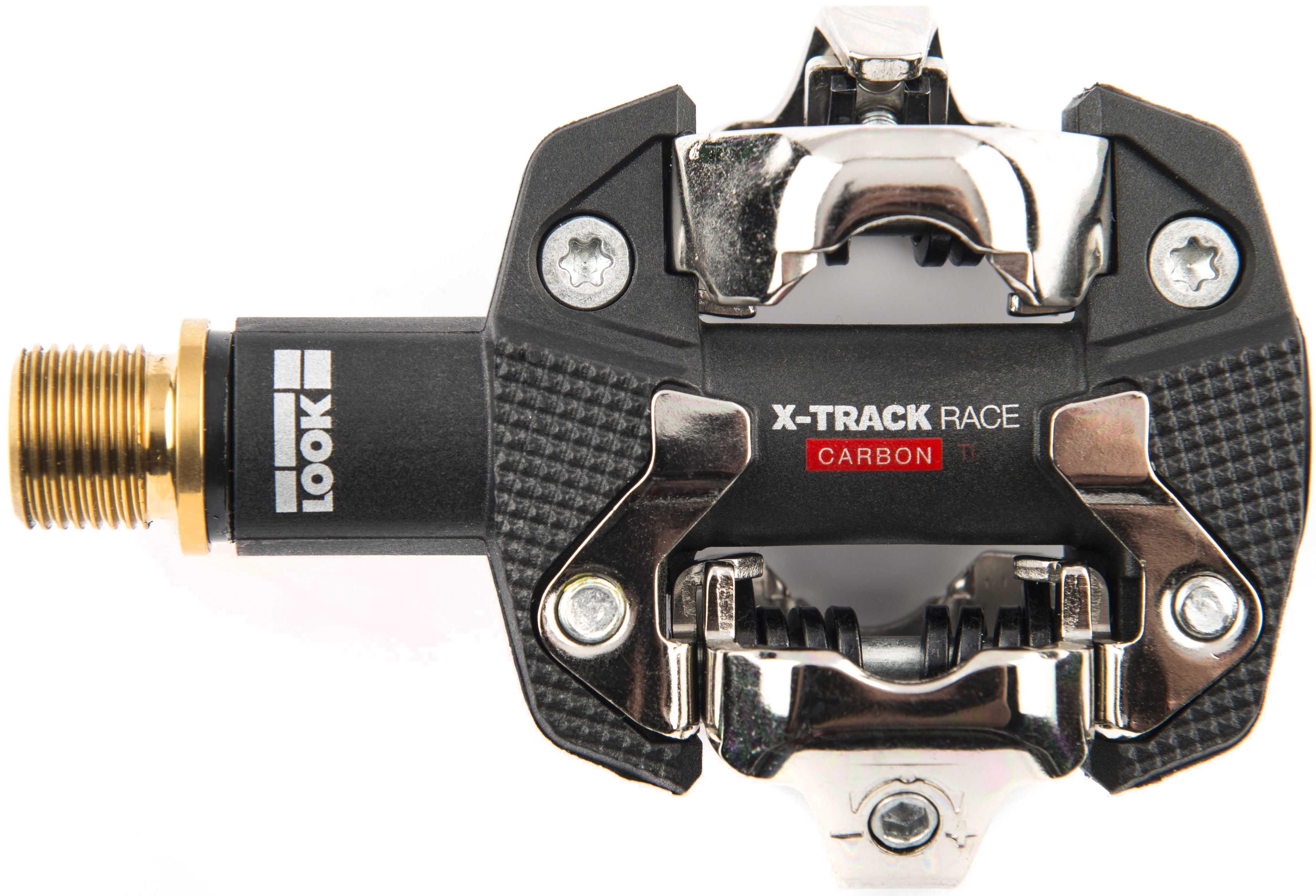 Halfords Look LOOK X-TRACK RACE CARBON TI MTB Pedals With Cleats | Extra 8% off for BC Members