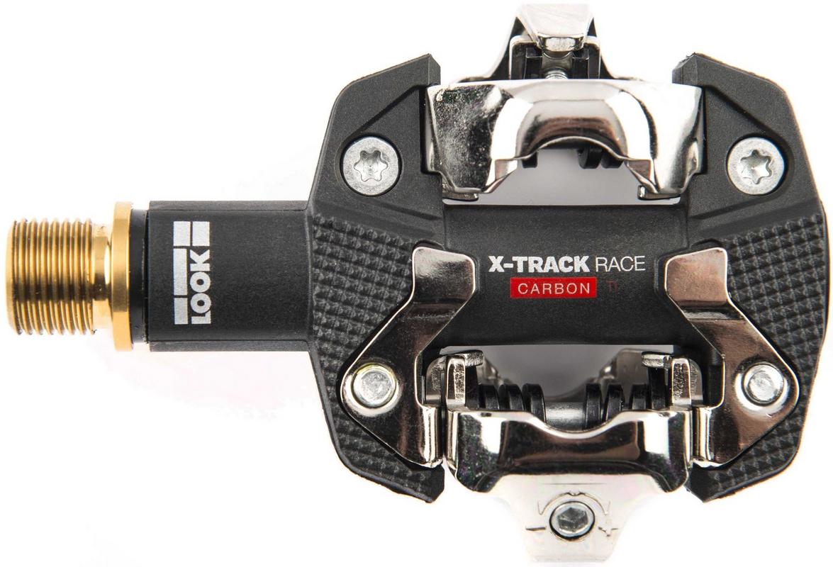 Halfords Look X-Track Race Carbon Ti Mtb Pedals With Cleats | Extra 8% off for BC Members