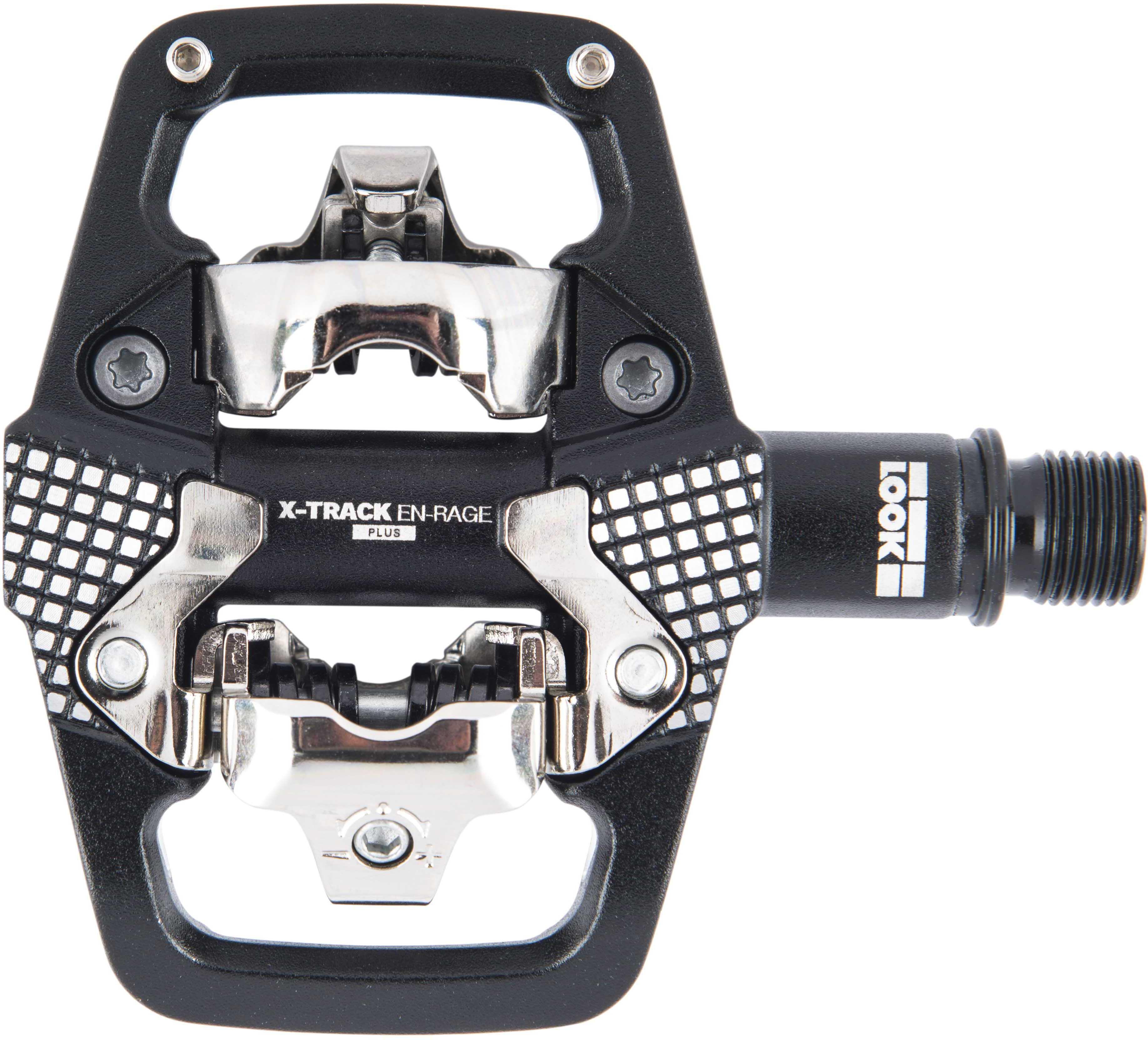 LOOK X-TRACK EN-RAGE Plus MTB Pedals With Cleats, Black