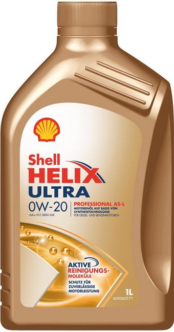 Shell Helix Ultra Professional AS-L 0W-20 1L 