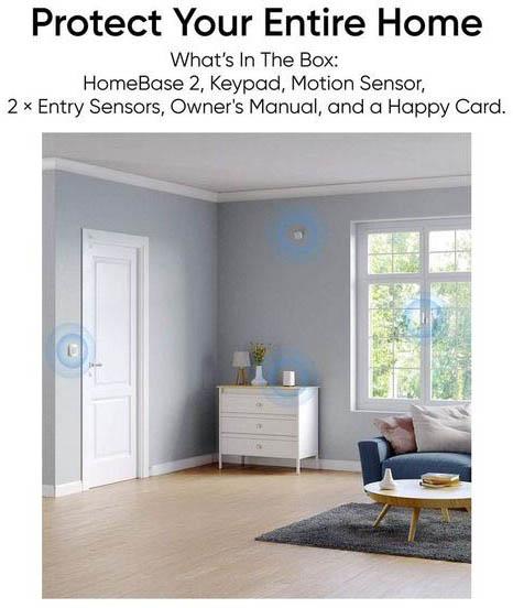 Eufy 5 Piece Home Alarm Kit - White