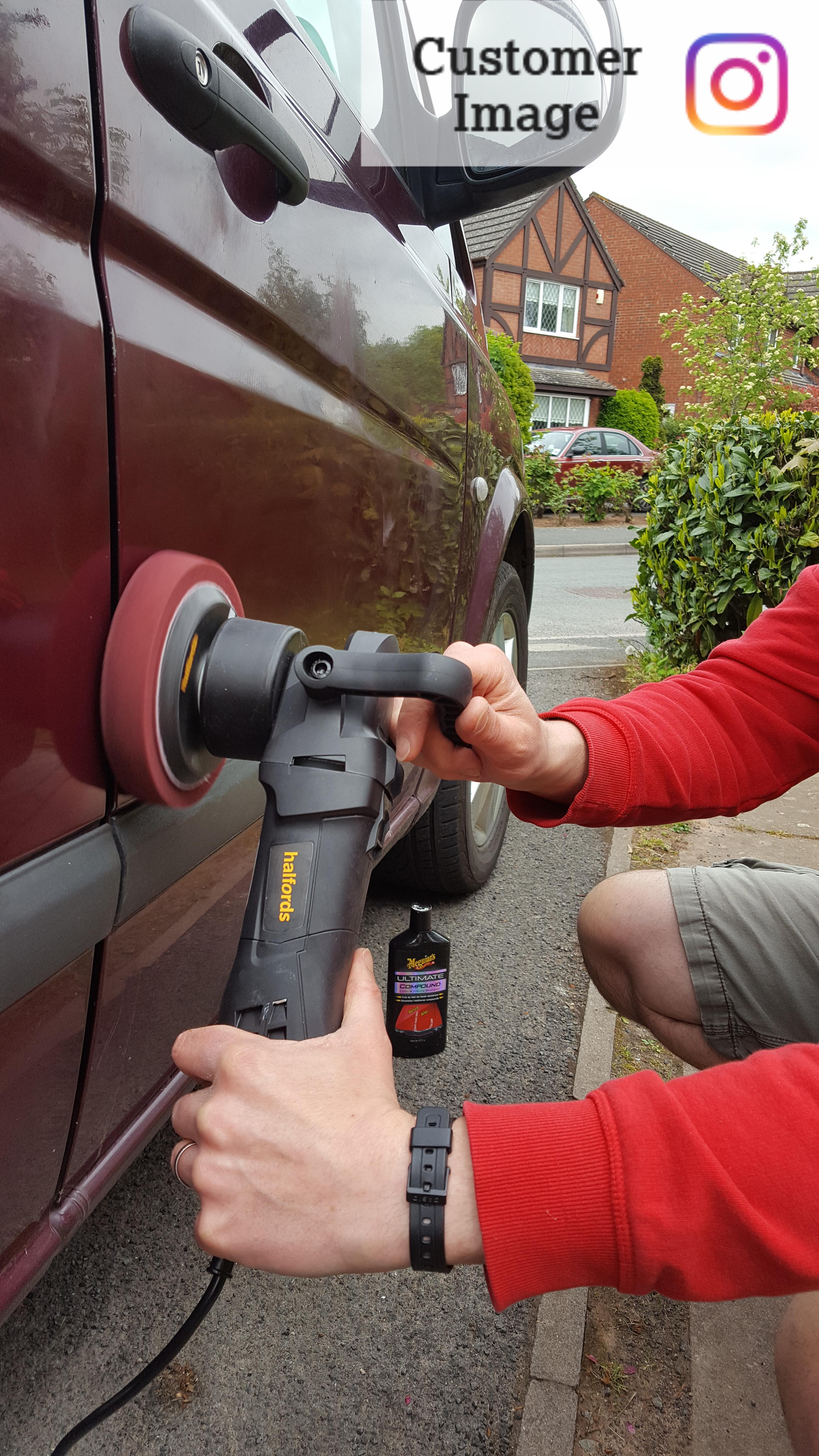 Halfords Dual Action Car Polisher
