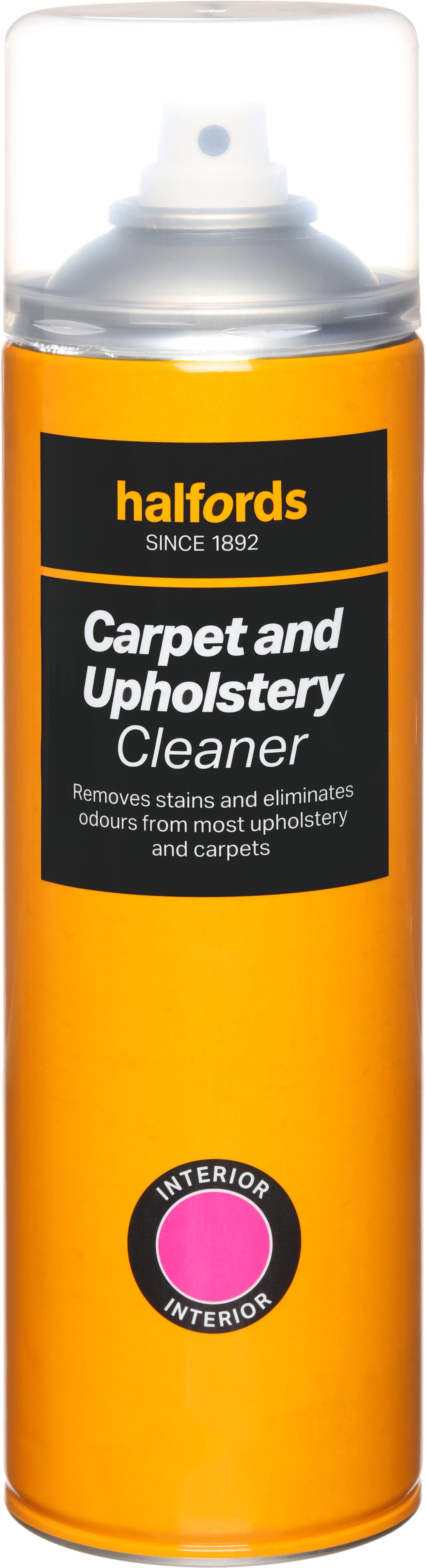Halfords Carpet and Upholstery Cleaner Aerosol 500ml