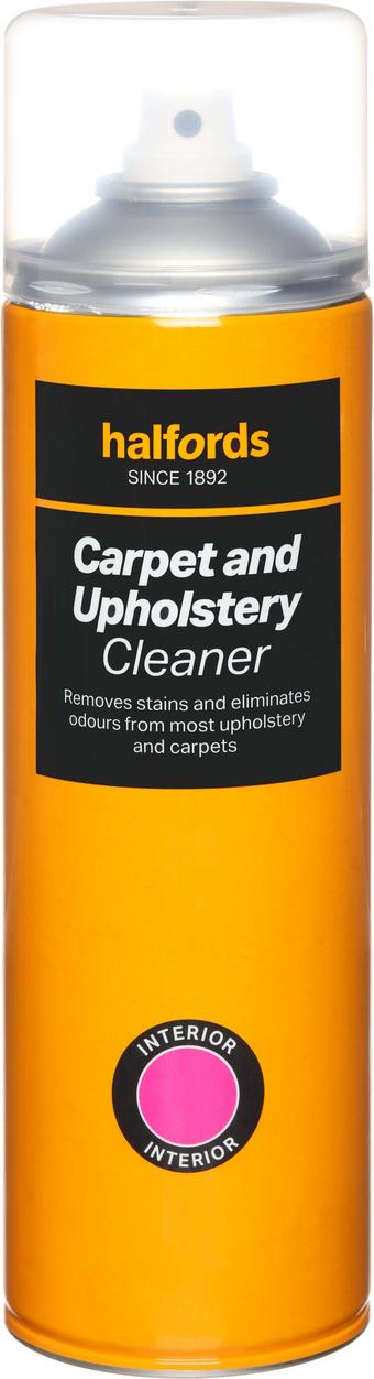 Halfords Carpet and Upholstery Cleaner Aerosol 500ml