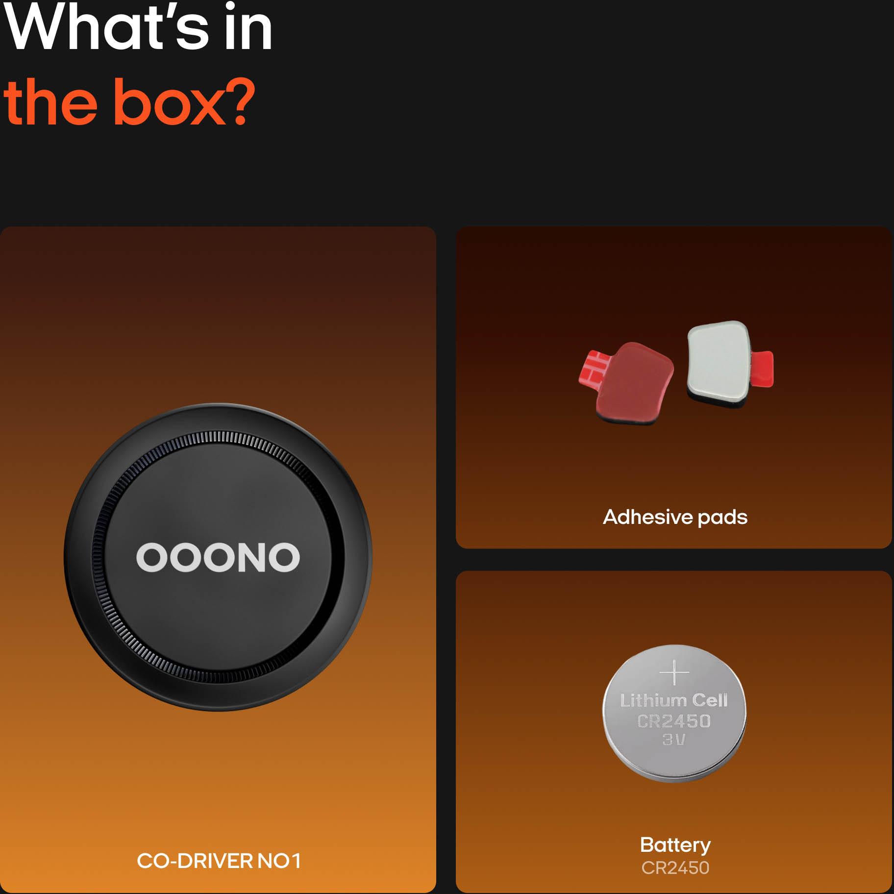 OOONO CO-DRIVER NO1