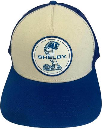 SHELBY SNAKE BADGE TRUCKER HAT
