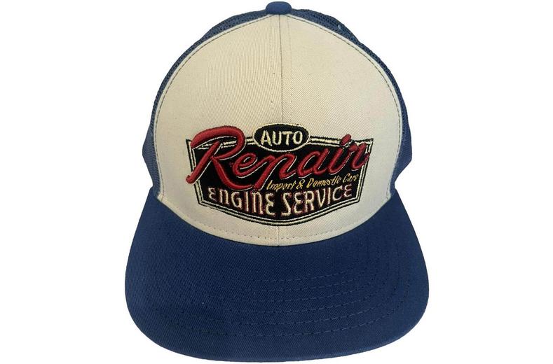 AUTO REPAIR ENGINE SERVICE TRUCKER HAT AUTO REPAIR ENGINE SERVICE TRUCKER HAT