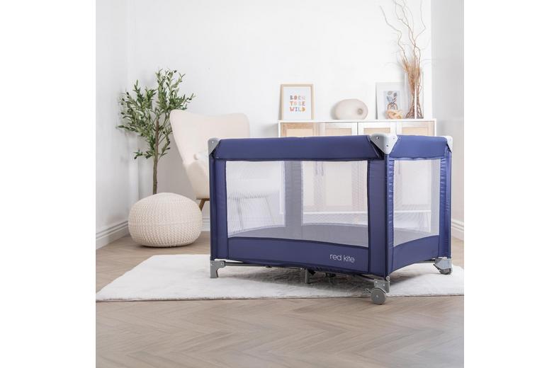 Red Kite Sleeptight Travel Cot - Blueberry Red Kite Sleeptight Travel Cot - Blueberry