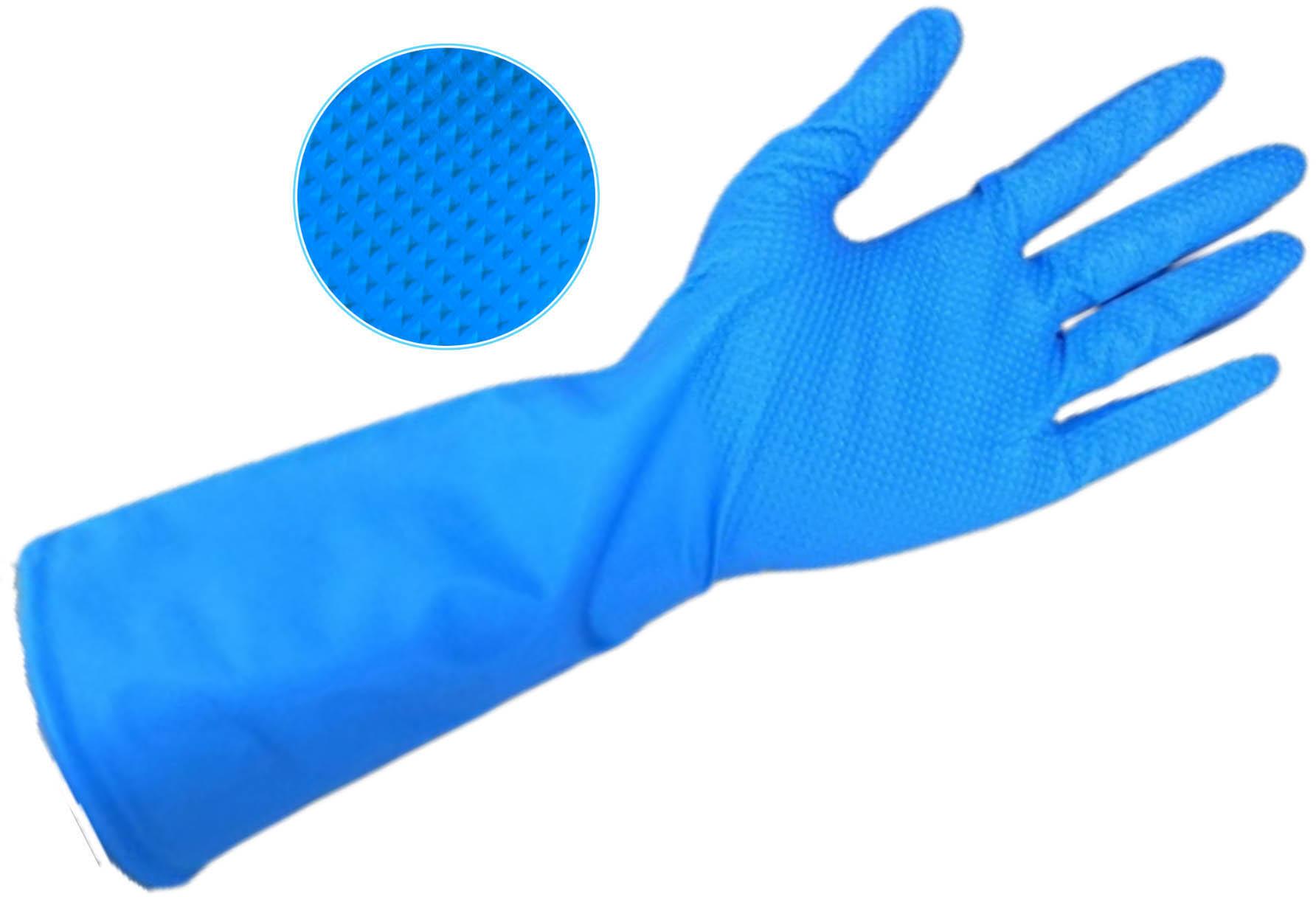 DTS CRAB BLUE 12'' EXTENDED CUFF - BOX OF 100