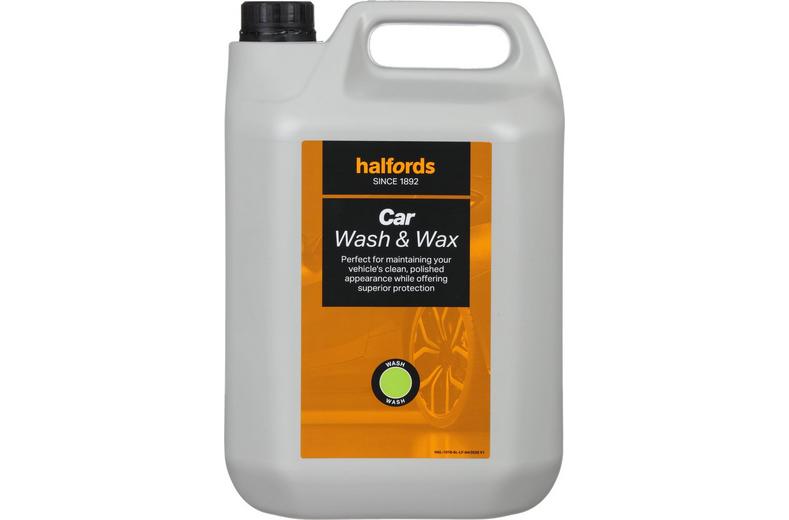 Halfords Car Wash and Wax 5L Halfords Car Wash and Wax 5L