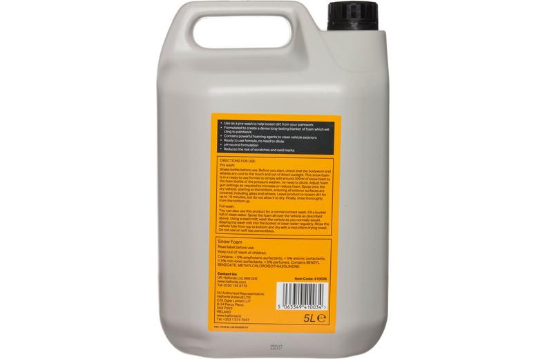 Halfords Snow Foam 5L Halfords Snow Foam 5L