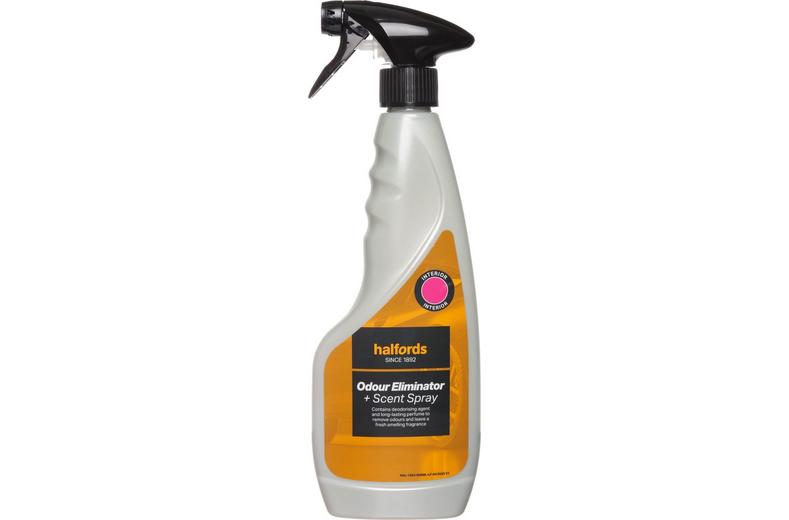 Halfords Odour Eliminator Spray 500ml Halfords Odour Eliminator Spray 500ml