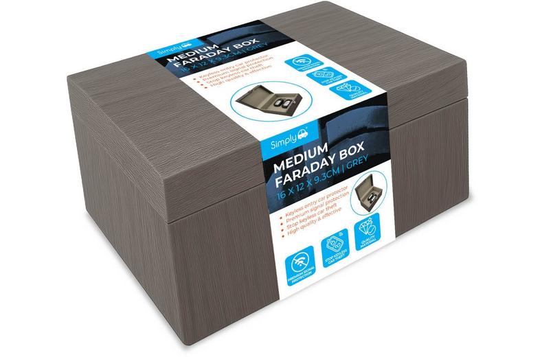 Simply Auto Faraday Box Grey Medium Simply Auto Faraday Box Grey Medium