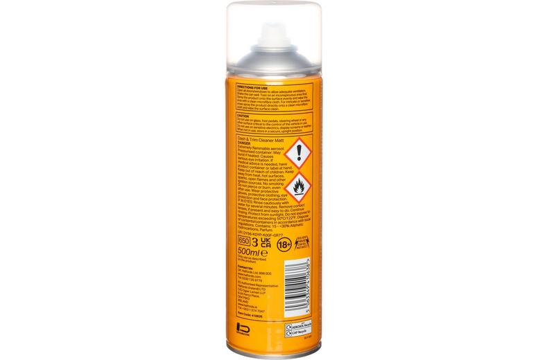 Dash & Trim cleaner Matt Aerosol 500ml Dash & Trim cleaner Matt Aerosol 500ml