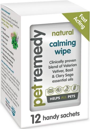 Pet Remedy Calming Wipes x 12