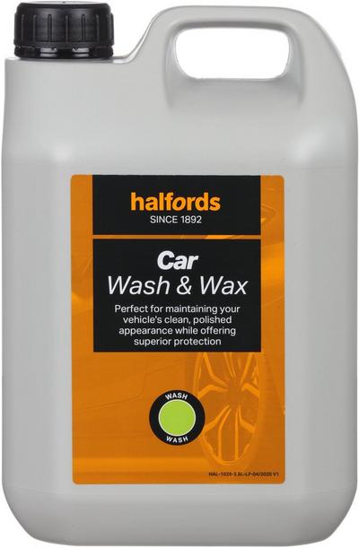 Halfords Car Wash and Wax 2.5L Halfords Car Wash and Wax 2.5L